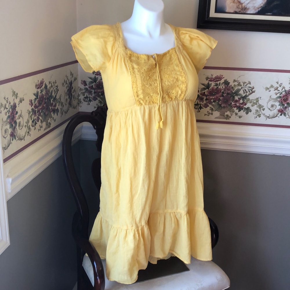 Pretty golden yellow 2-piece Sonoma sundress